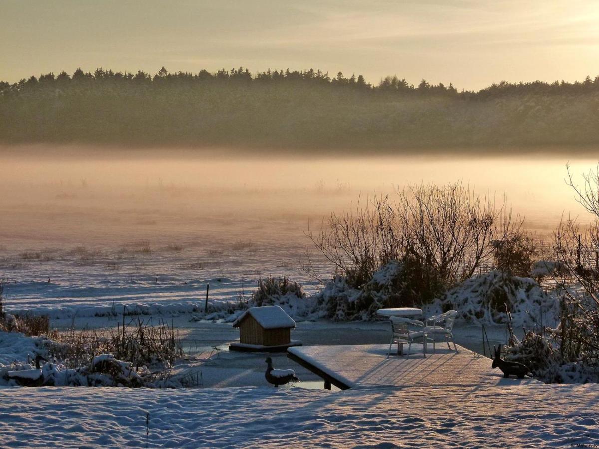 "Balmgarten" Im Naturpark Usedom, Bio Solarhaus Mit Grossem Garten Exterior foto