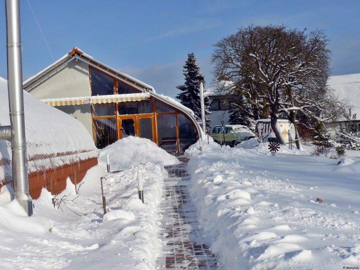 "Balmgarten" Im Naturpark Usedom, Bio Solarhaus Mit Grossem Garten Exterior foto